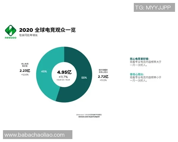 2024年全球电竞观众人数将突破65亿核心观众数量达到3亿